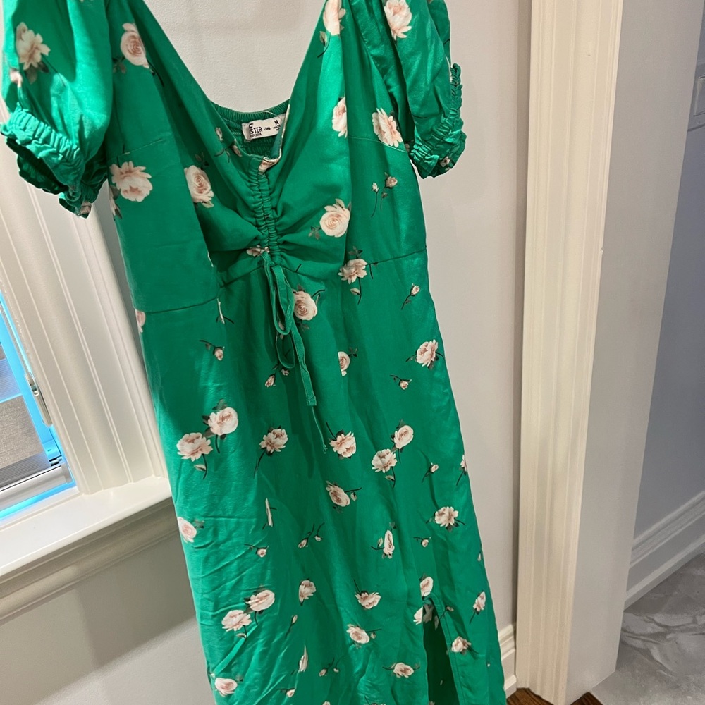 Hollister Sweetheart Midi Slit dress